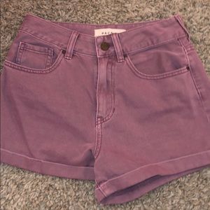 Jean shorts pacsun